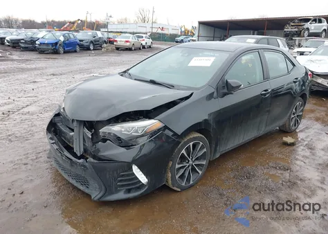 2018 Toyota Corolla Se z USA, uszkodzony, nr VIN 2T1BURHE5JC124970